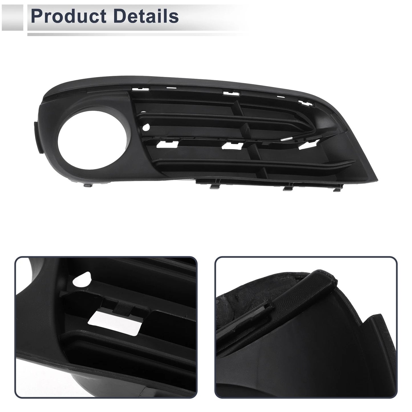 Front Left Fog Light Grill for BMW 5 Series (2014-2017)