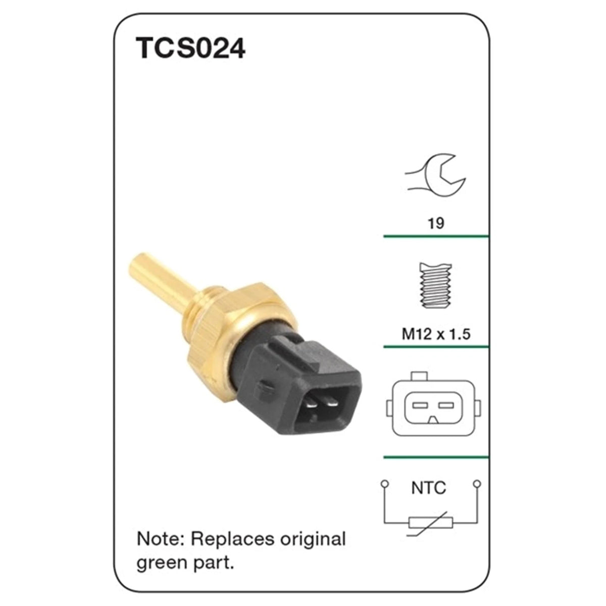 Coolant Temperature ECU Sensor for Toyota Corona RT142 4cyl 2.4L 22R-E 1984~1986
