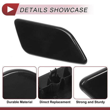 Front Right Washer Nozzle Cover for Subaru Forester (2022-2024) Black