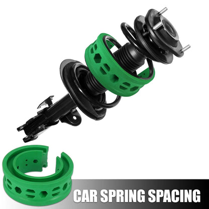 Green Universal D-Type Coil Spring Rubber Buffer for Ford Chevy
