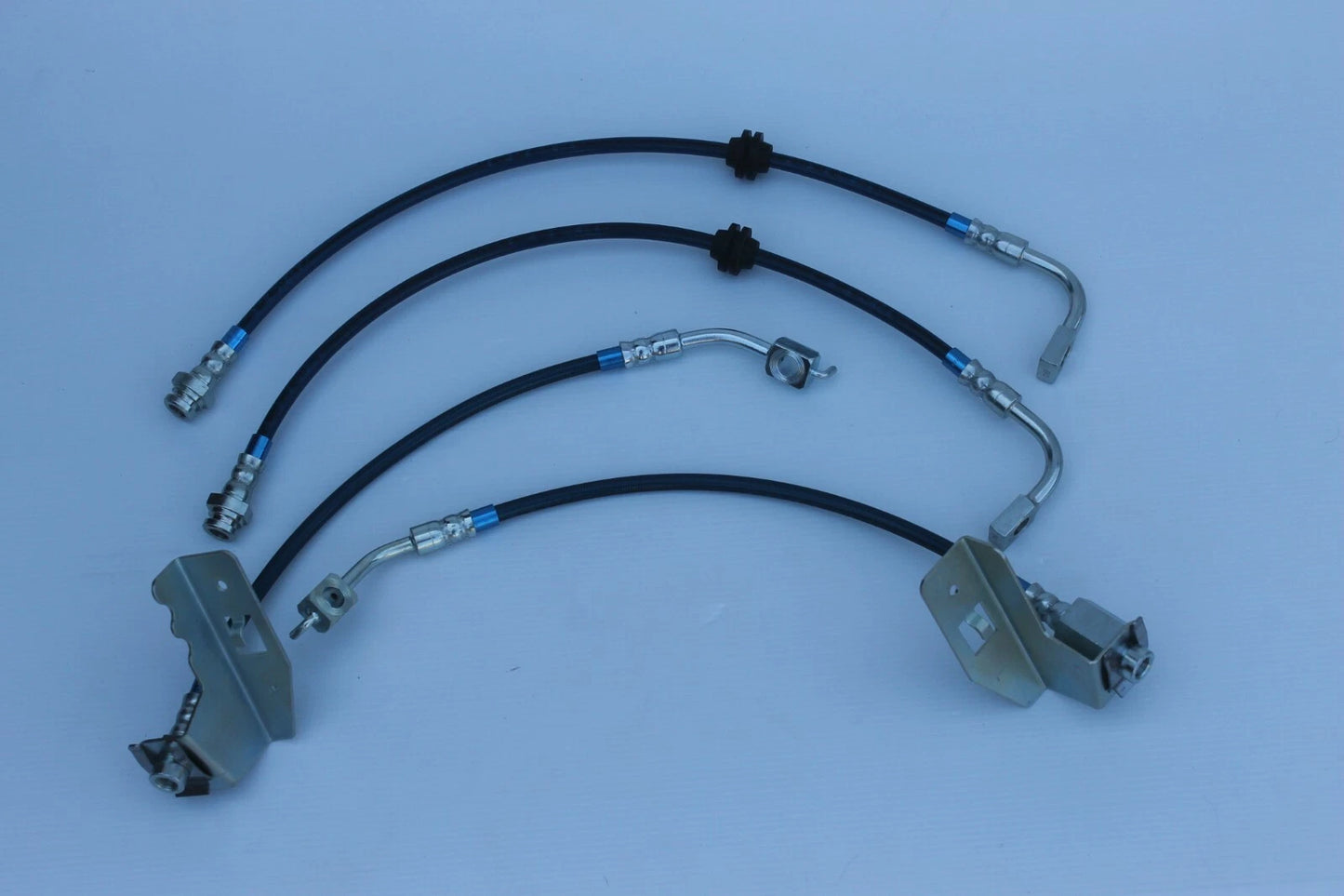 Braided Brake Hose Set (4) for BF Falcon Ute (Not XR6 Turbo or XR8)