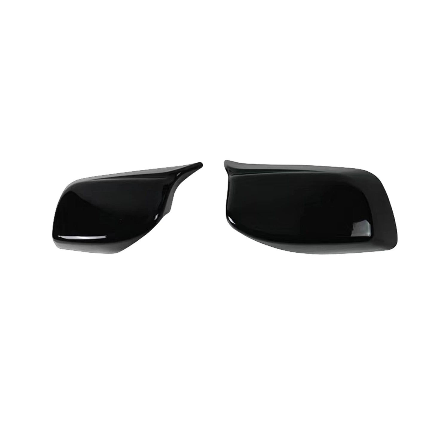 Rear Side Mirror Cover Caps for BMW E60 E61 (2003-2008) 2 x Gloss Black