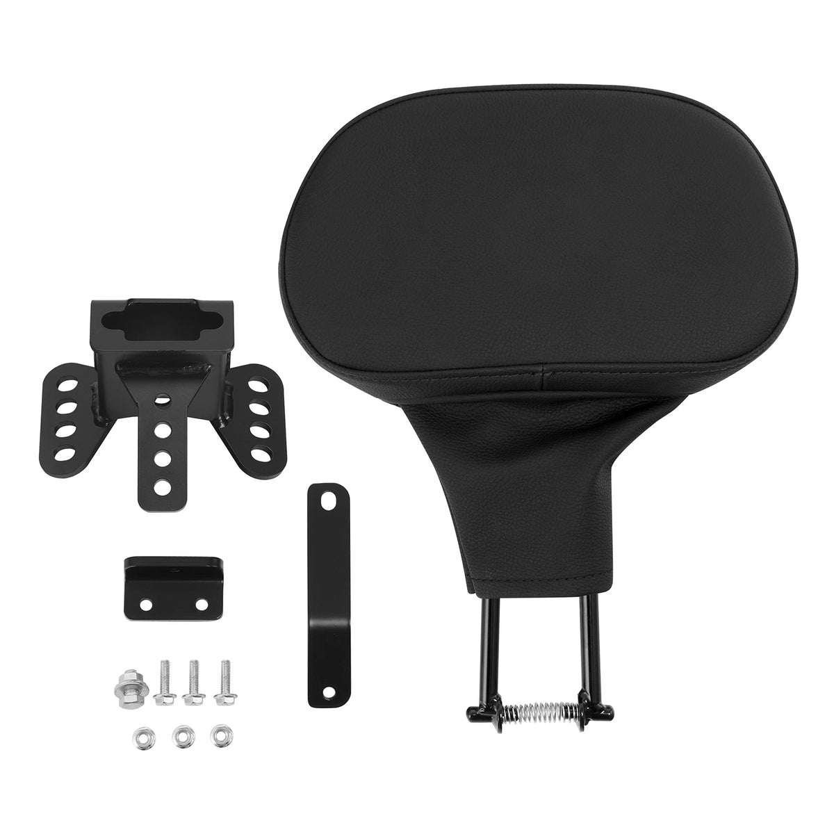 Black Rider Driver Backrest Mount for Harley CVO Road Street Glide (2023-2025)
