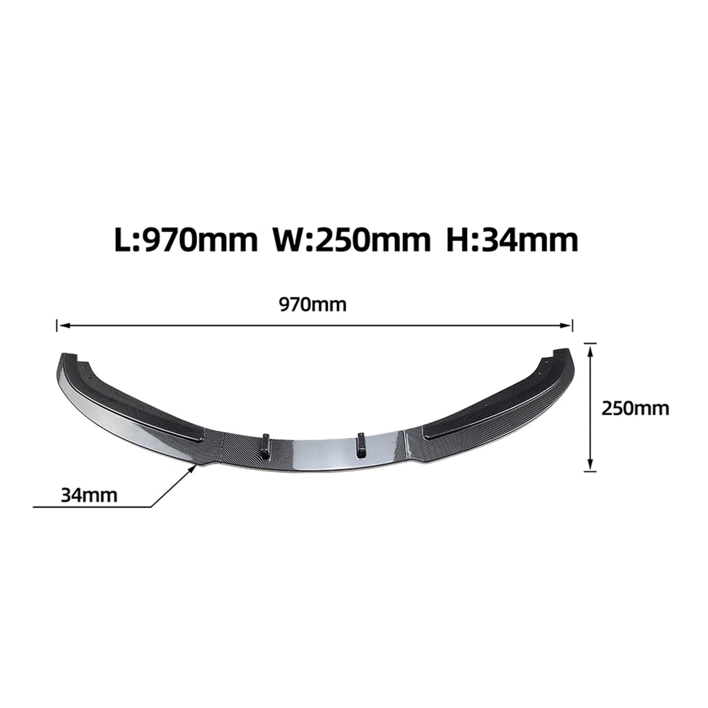 Front Spoiler Lip for BMW 3 Series E90 E91 LCI 320i 330i (2009-2012)