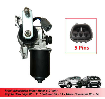 Windscreen Wiper Motor for Toyota Hilux Vigo Fortuner Hiace (2005-2011)