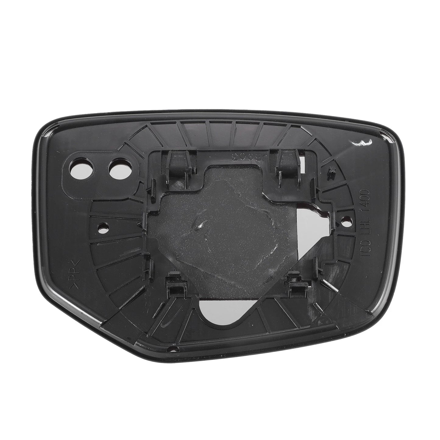 Left Side White Mirror Glass w/ Back Non-Heated for Honda Accord (2008-2010)