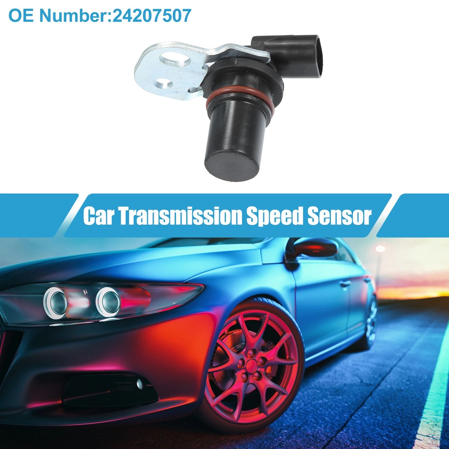 Transmission Speed Sensor for Chevrolet Cavalier 1995-2005 Black