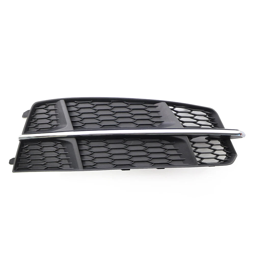 Right Front Bumper Lower Grille for Audi A6 C7 (2014-2018) Black Chrome