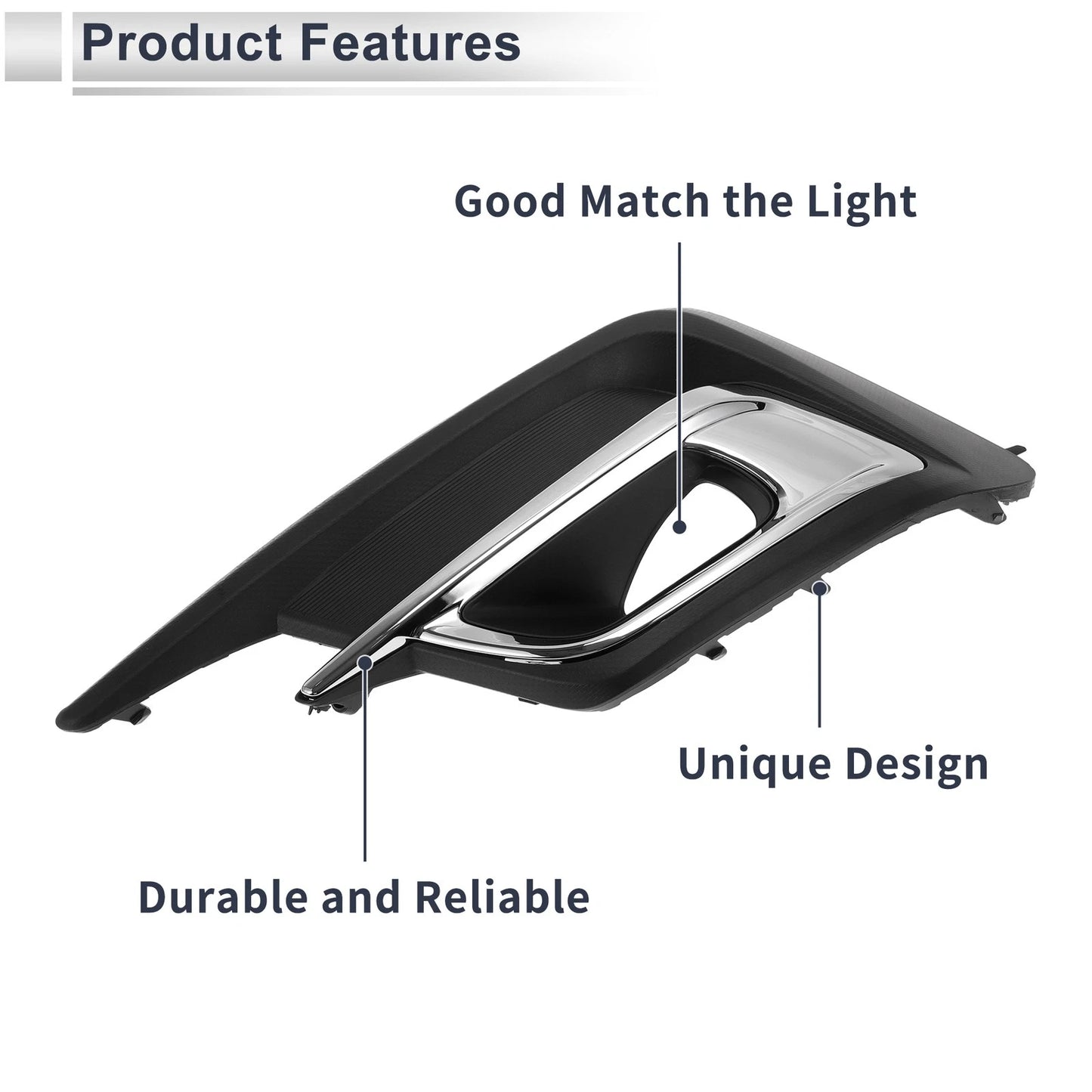 Front Left Fog Light Grill for Subaru Legacy (2018-2019)