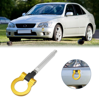 Gold Tone Round Bumper Tow Hook Screw for Lexus IS (2006-2013)