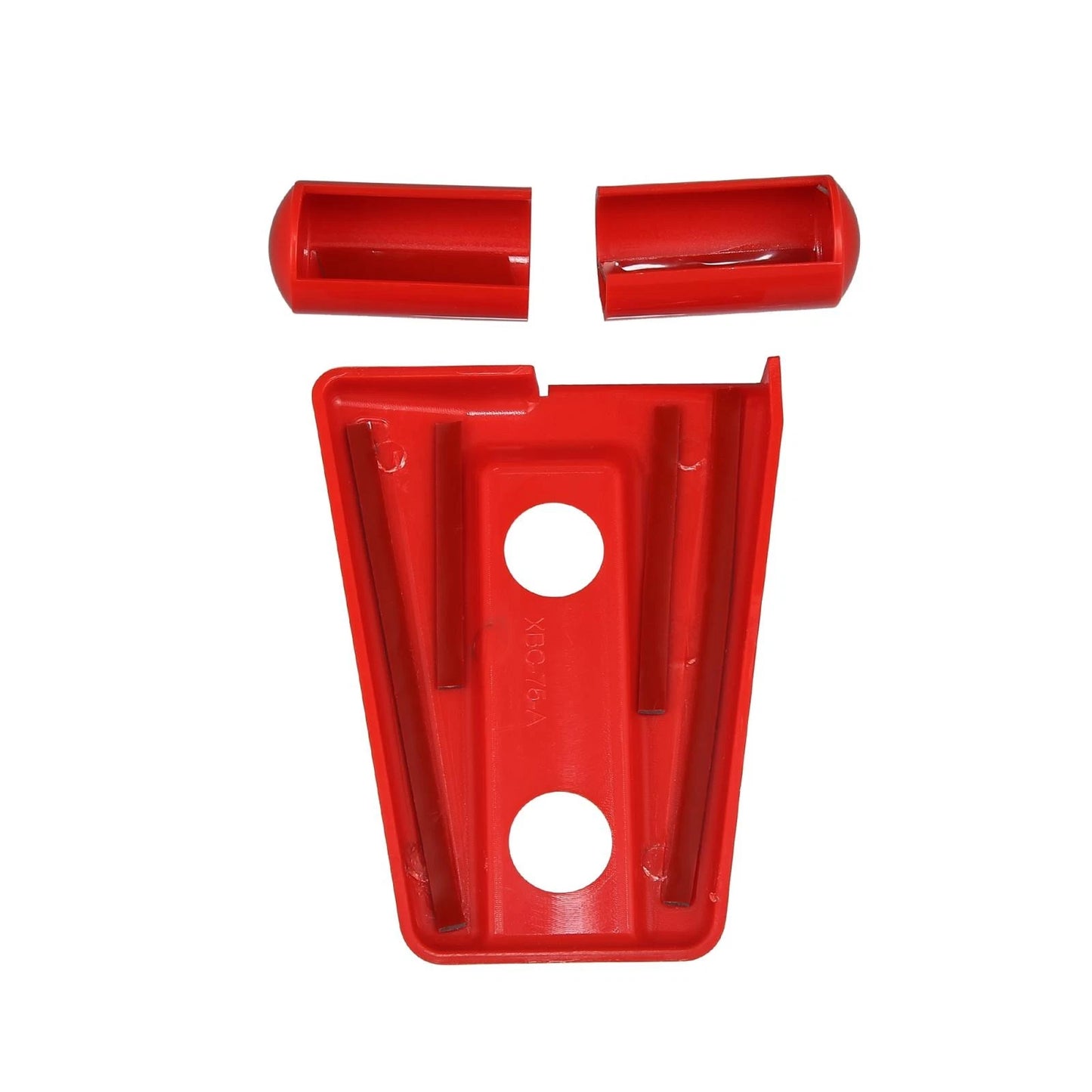 Engine Hood Hinge Cover Trim for Jeep Wrangler 2007-2018 Red
