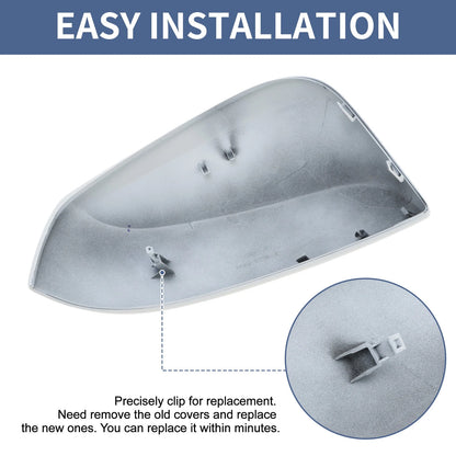 Left Passenger Side Mirror Cover Cap for Toyota RAV4 (2013-2018)