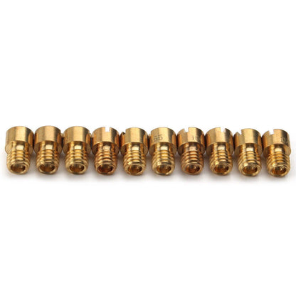 10x Carburetor Main Jets for Keihin CVK 138-160 (Fits Multiple Models)