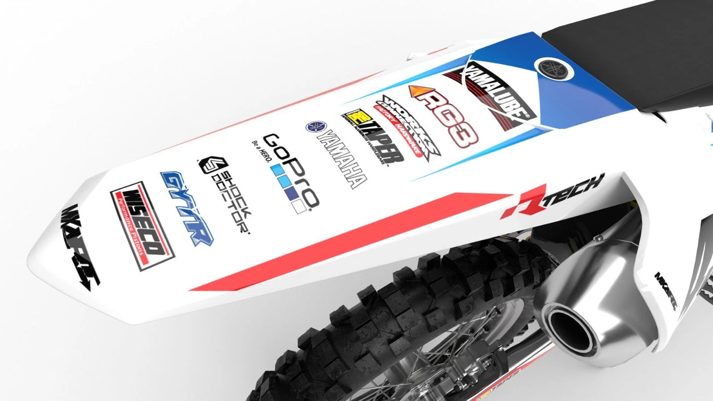 Custom Graphics Full Kit for Yamaha YZF 426 (1998-2002) FORTRESS STYLE Decals