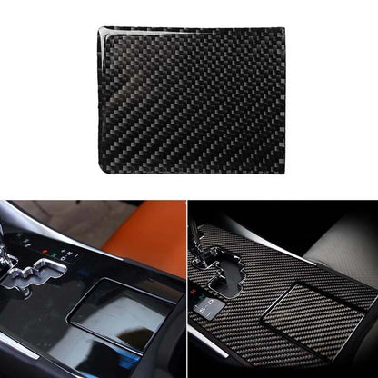 Car Carbon Fiber Canter Console Cup Holder Cover Trim Fit For Lexus IS 2006-2012