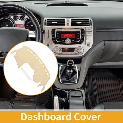 Dashboard Cover Mat for Ford Kuga 2015-2020 - Beige 1 x Carpet Cover