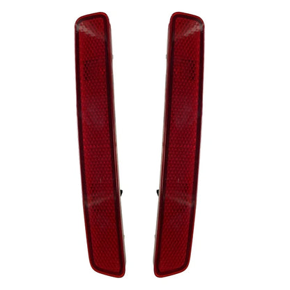 Rear Bumper Reflectors Red Lens for Toyota Prius V (2012-2017)