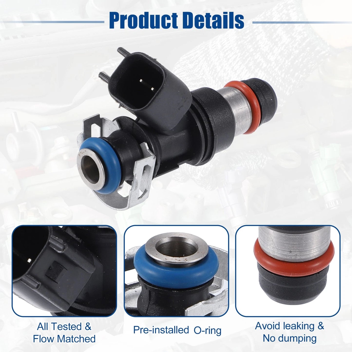 Car Fuel Injector Nozzle for Chevy Silverado 1500 (2007-2009)