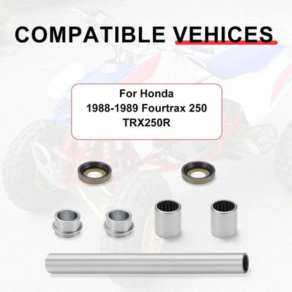 Swing Arm Bearings & Dust Seal Caps for Honda Fourtrax 250 TRX250R(1988–1989)