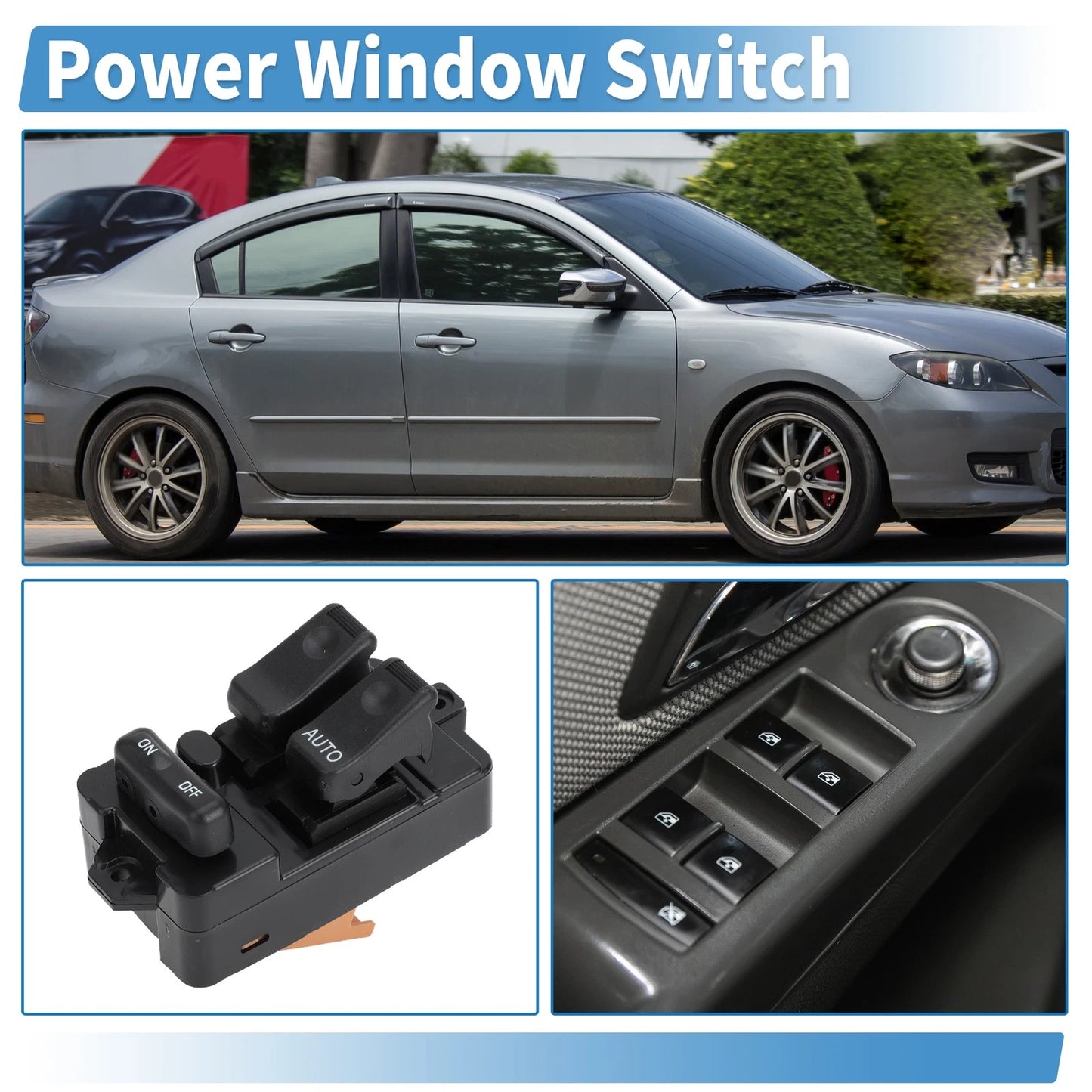 Power Window Switch for Mazda 323 F (1994-1998)