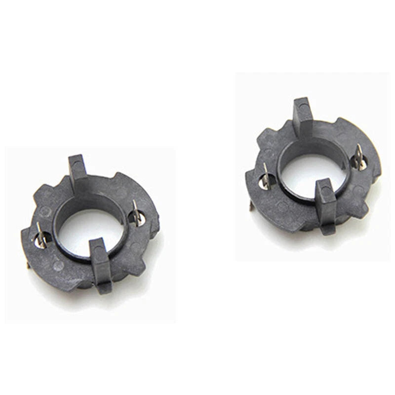H7 HID XENON BULB ADAPTERS HOLDERS Fit For VW MK5 GTi Golf Jetta Rabbit R32