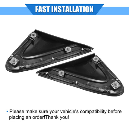 Car Front Left Right Door Mirror Flag Covers for Honda CR-V (2012-2016)