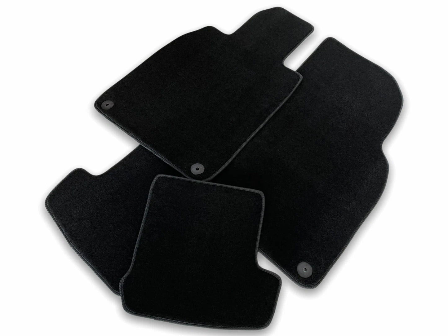 Luxury Floor Mats for Audi A3 2013-2020 8V Hatchback 4-5 Doors Black