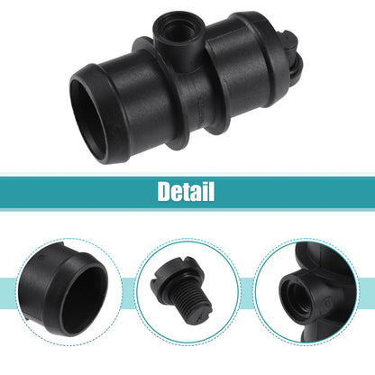 Engine Coolant Hose Connector for BMW MINI Cooper (2002-2008) Black