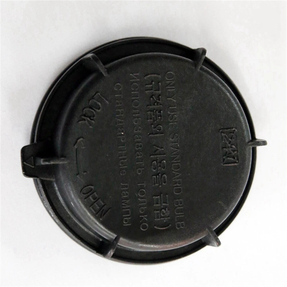 Front Headlight Lamp Bulb Dust Caps for Kia Optima (2011-2016)