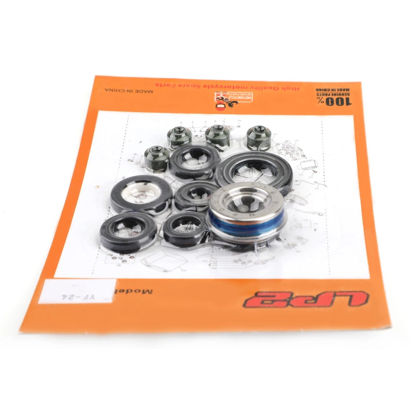 11pc Shaft Seal Set for Honda XL125V XLV125 VT125C Shadow (2001-2010)