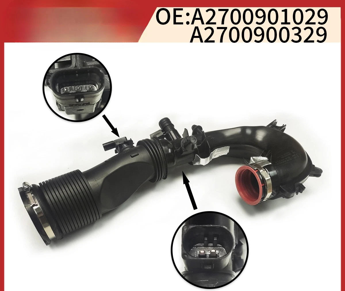Air Intake Hose for Mercedes A B CLA GLA W176 W117 (2012–2019)