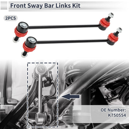 Front Stabilizer Bar Links for Ford C-Max (2013-2014) - 2 Pcs