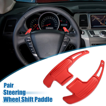 Steering Wheel Shift Paddle for Ford Mustang 2015-2021 Red (Set of 2)