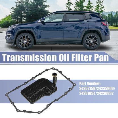 Trans Oil Filter Pan Gasket Kit for Cadillac ATS CTS & Chevy SS (2013-2017)