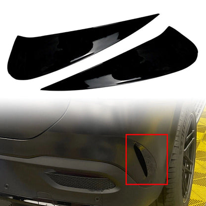 Rear Bumper Canards Air Vent Trim for Benz GLE Coupe C167 GLE350 GLE450 (2016-2023)