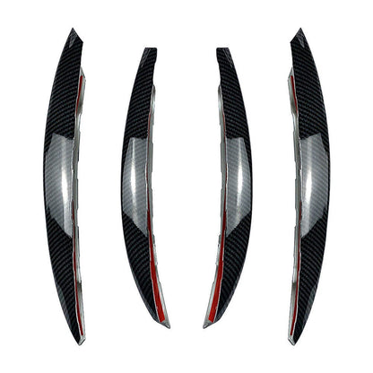 Front Bumper Splitter Fins Spoiler Canards for Mercedes Benz C-Class (2022-2023)