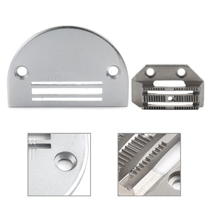 Standard Needle Plate & Feed Dog for JUKI DLN-415, DNL-5410, DNL-9010