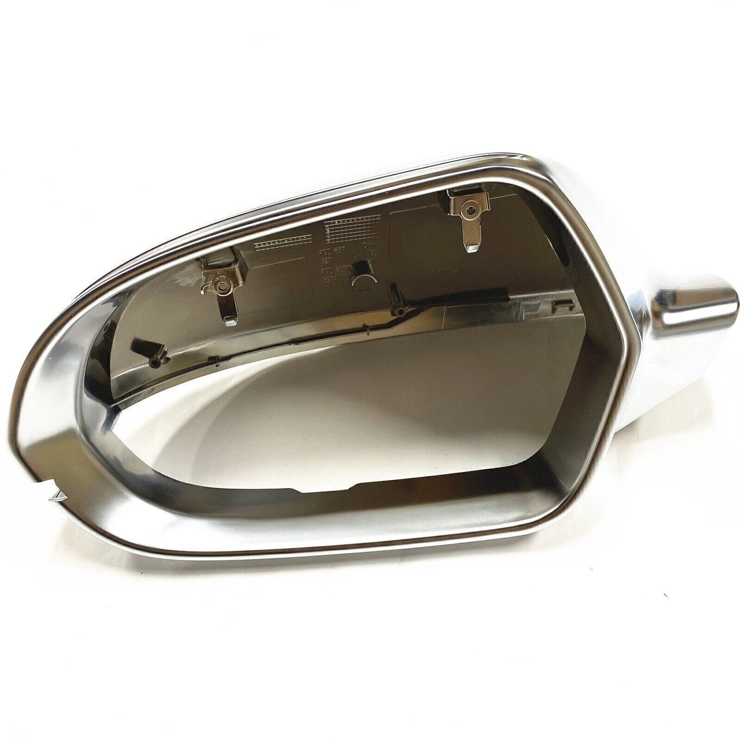 Rearview Side Door Mirror Cover for Audi A6 S6 C7 (2011-2018) Silver
