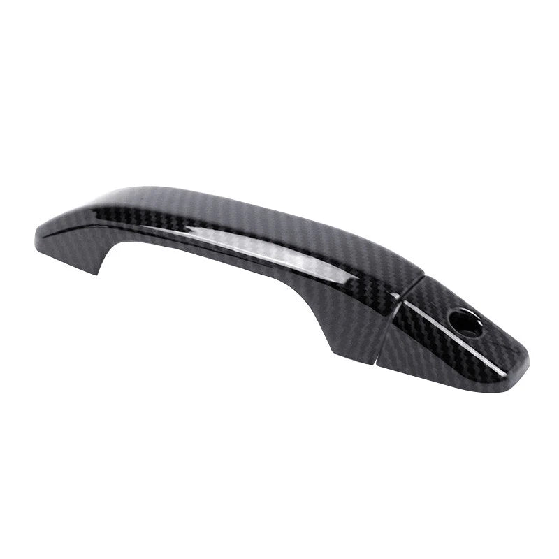Carbon Fiber Door Handle Cover Trim Set for GMC Sierra 2500 3500 HD (2014-2023)