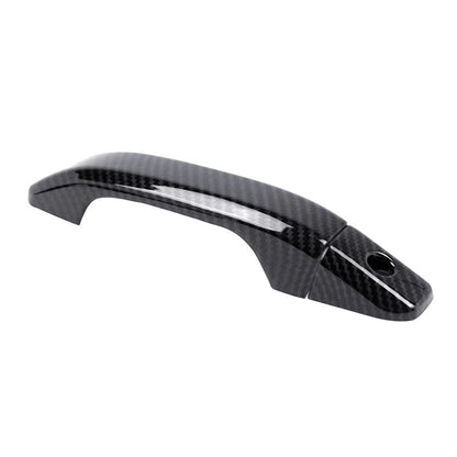 Carbon Fiber Door Handle Cover Trim Set for GMC Sierra 2500 3500 HD (2014-2023)