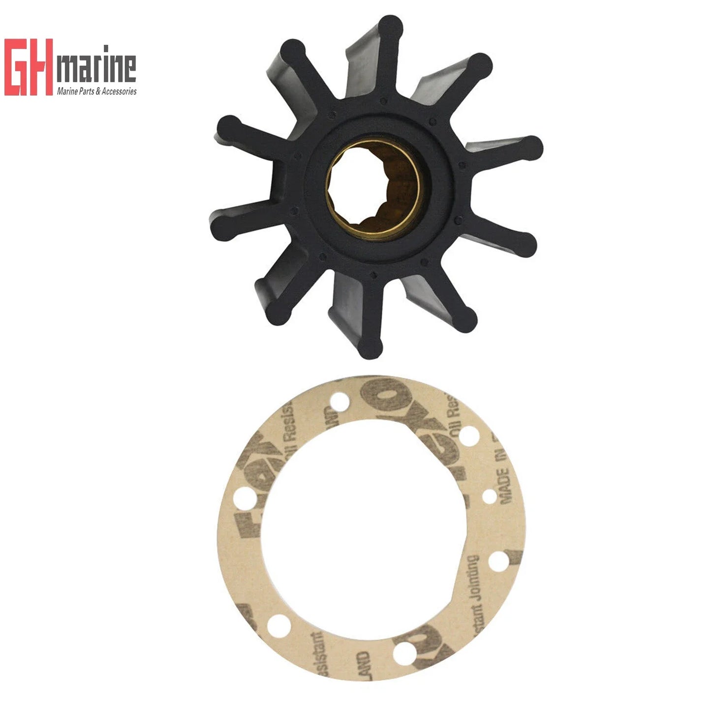 Flexible Water Pump Impeller Kit for Hardin Marine GM V8