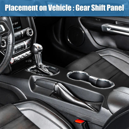 Water Cup Holder Gear Shift Frame Panel Trim for Ford Mustang (2015-2022)