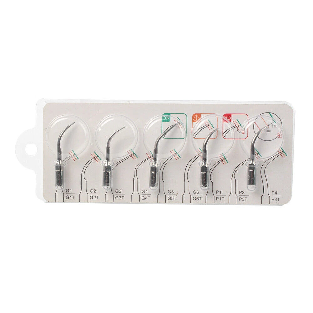 5PC Dental Ultrasonic Scaler Tips G1 G2 G3 G4 G5 for EMS Woodpecker