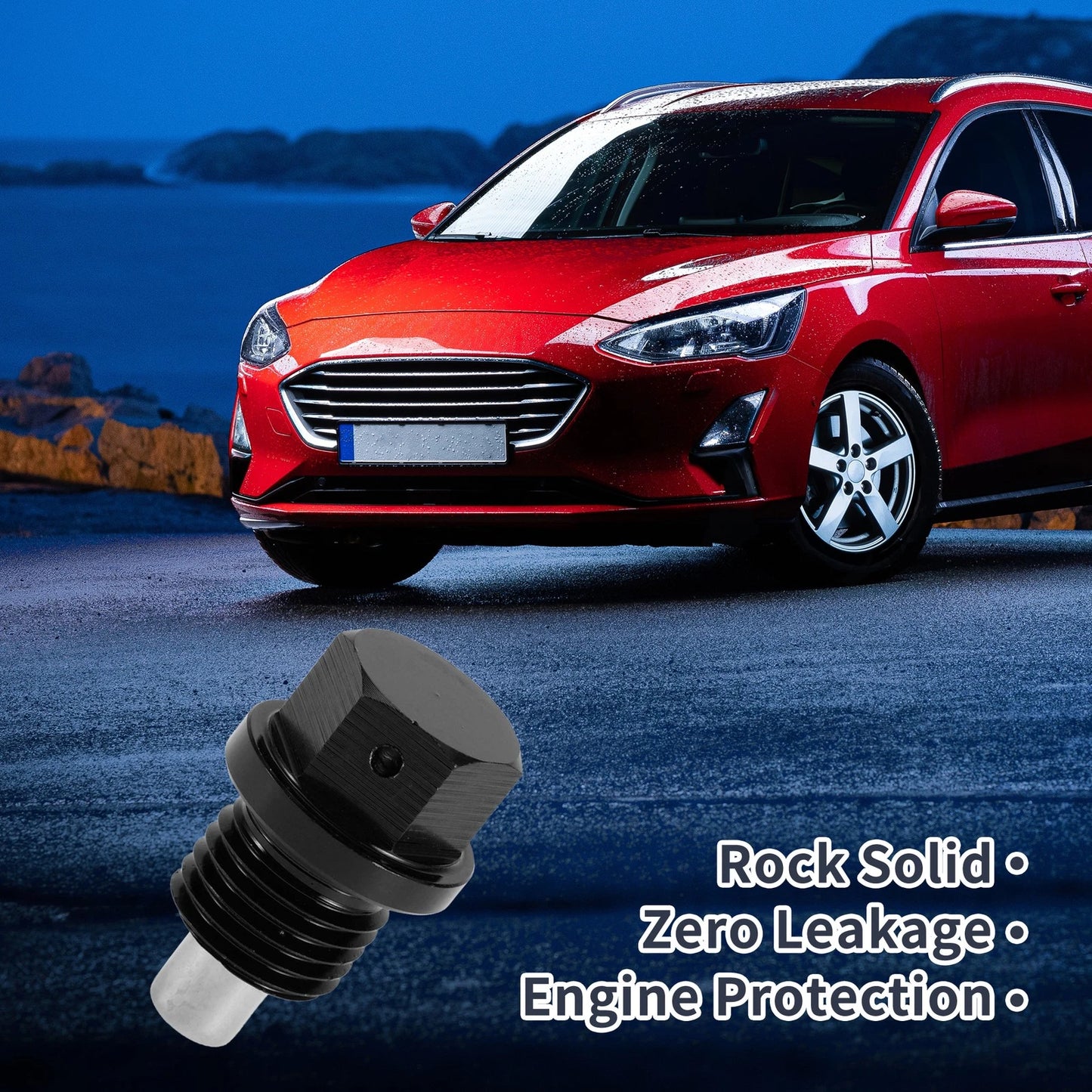 Set M14x1.5 Engine Oil Drain Plug with Gasket for Car Motorcycle Boat