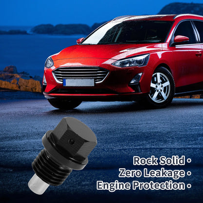 Set M14x1.5 Engine Oil Drain Plug with Gasket for Car Motorcycle Boat