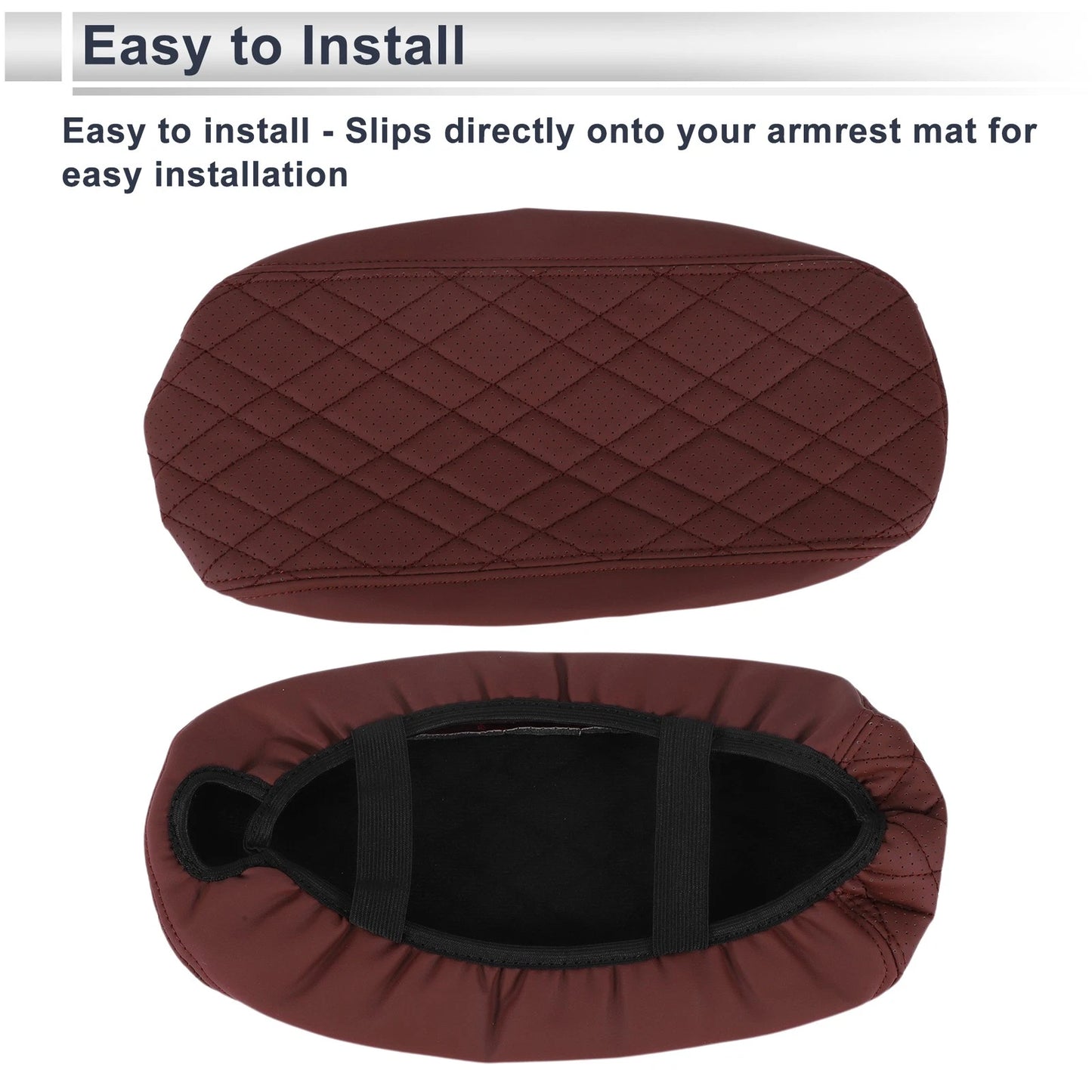 Center Console Cover for BMW 2 Series (2017-2023) Wine Red