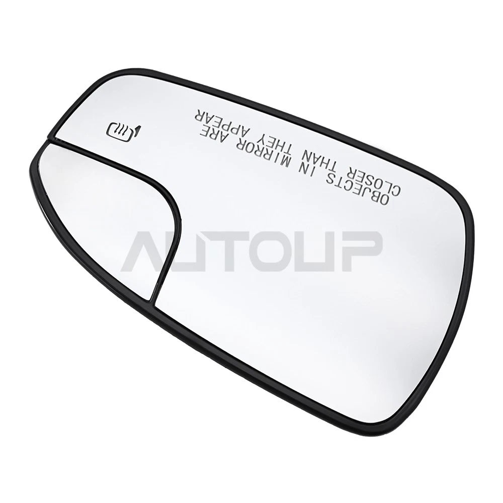 Door Wing Mirror Glass Heated Right Passenger Side for Ford Fusion (2013–2020)