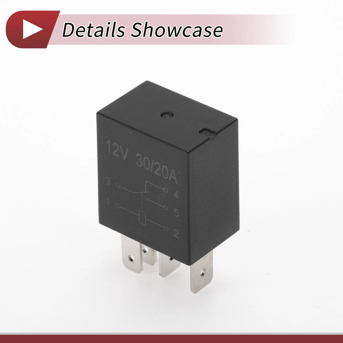 4 Pins Multi-Purpose Relay for Mercedes-Benz, Audi, VW, Volvo 12V 80A