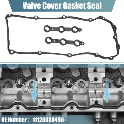 Engine Valve Cover Gasket Seal Set for BMW 330i 3.0L L6 (2003-2005)