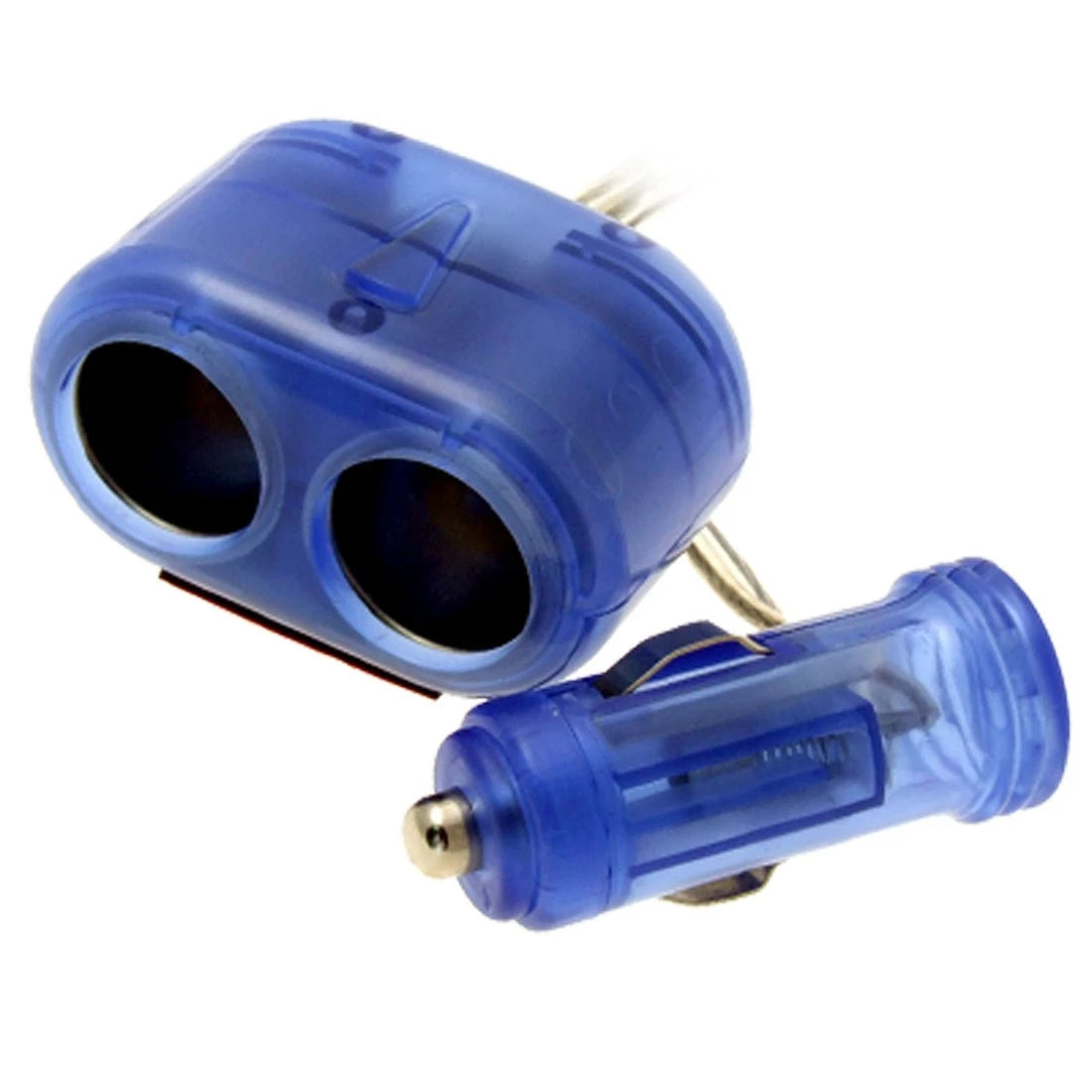Blue Plastic Mini Car Cigar Cigarette Lighter for Auto